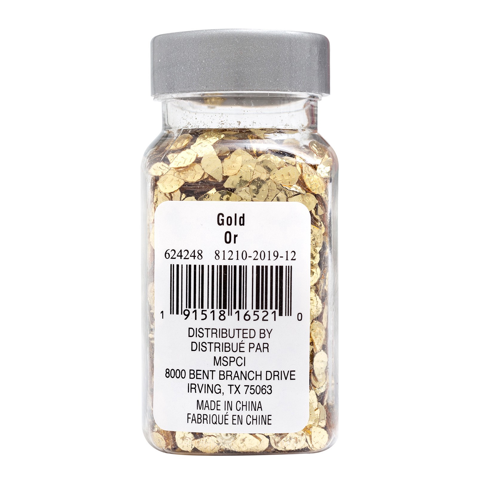 slide 3 of 4, Gold Specialty Polyester Glitter By Recollections, 1.2 oz