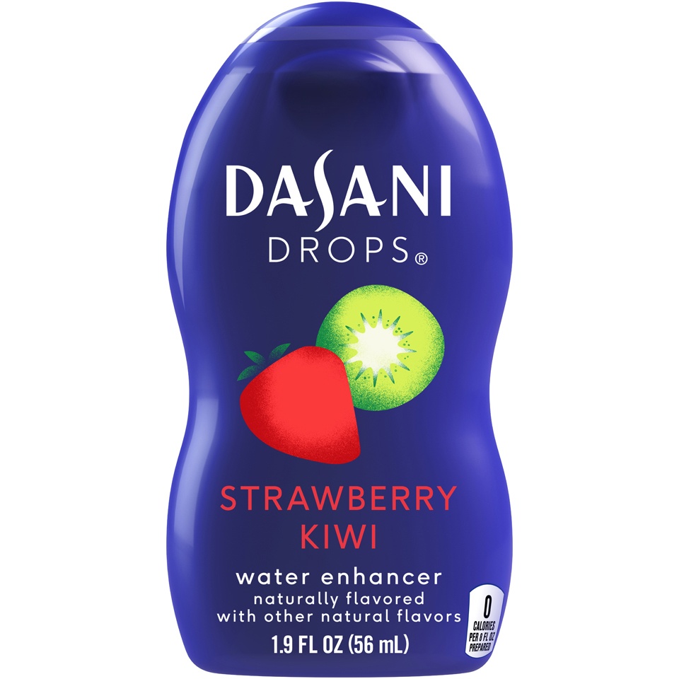 slide 1 of 3, Dasani Drops Strawberry Kiwi Flavor Enhancer Bottle, 1.9 fl oz