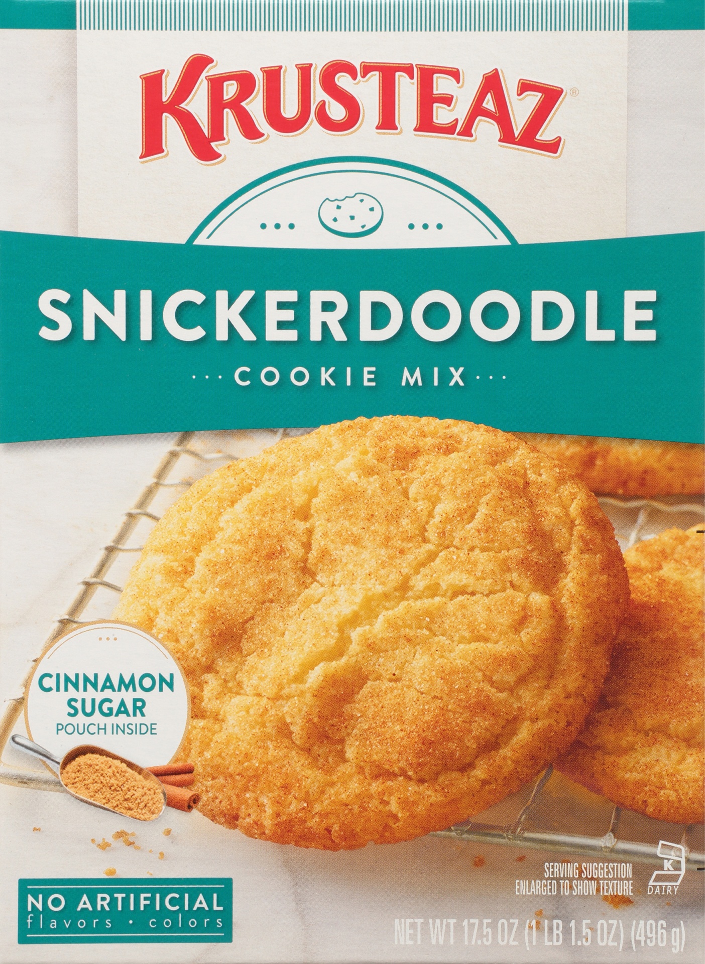slide 1 of 11, Krusteaz Snickerdoodle Cookie Mix, 17.5 oz