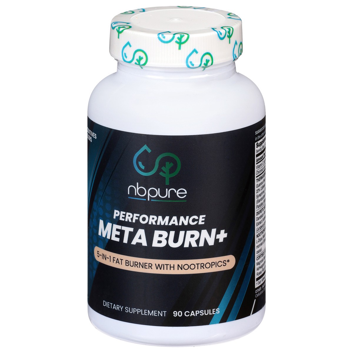 slide 2 of 4, NBPure Performance Meta Burn+ 90 Capsules, 90 ct