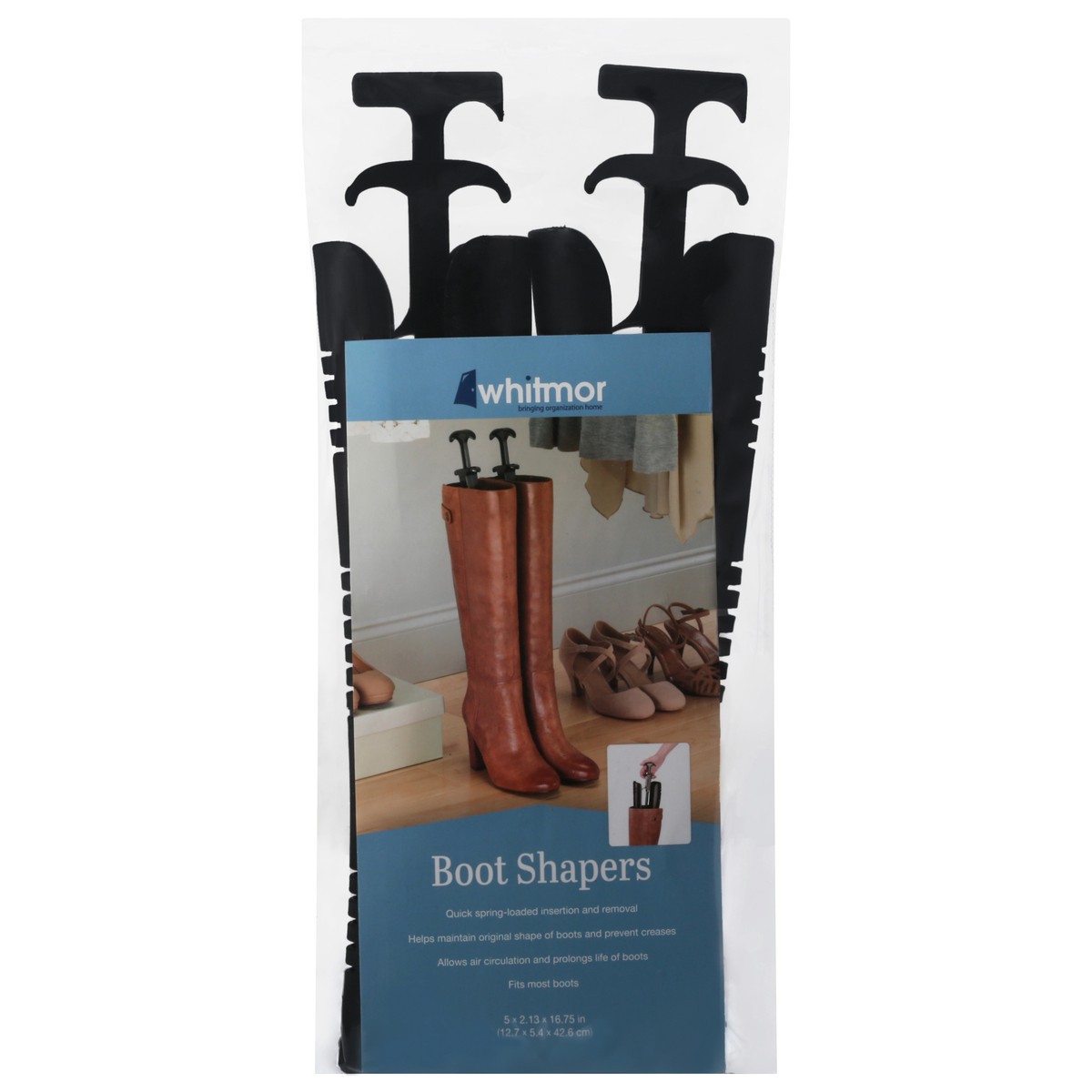 slide 1 of 10, Whitmor Boot Shapers 1 ea, 1 ct