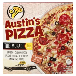 Austin's Pizza The Mopac Special Thin Crust Pizza