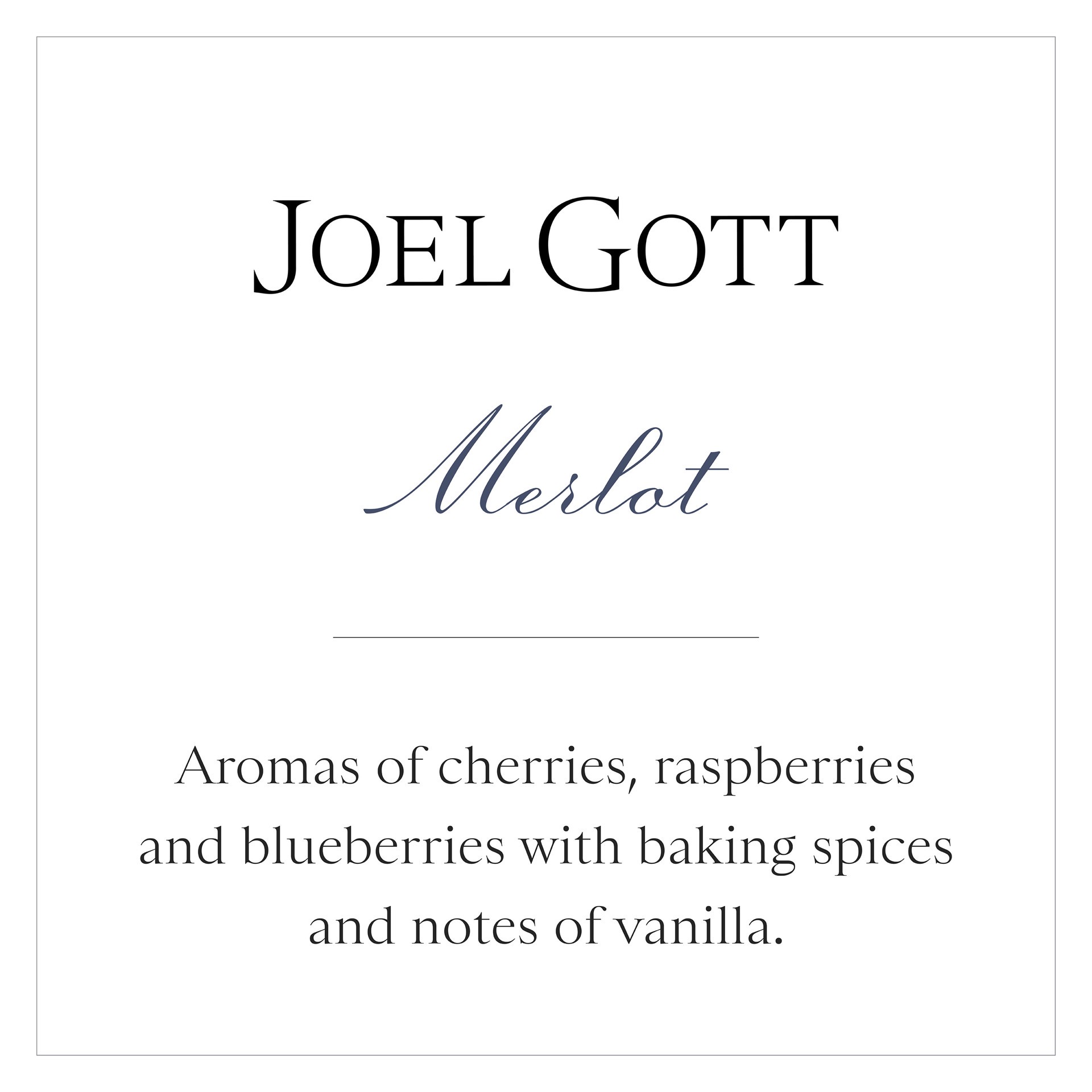 slide 2 of 5, Joel Gott Merlot, 750 ml