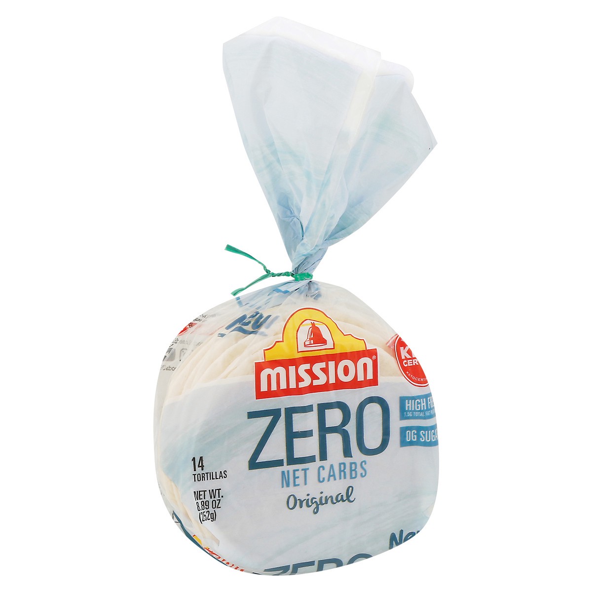 slide 9 of 9, Mission Zero Net Carbs Original Tortillas 14 ea, 14 ct