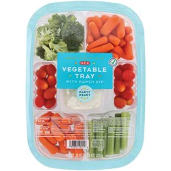H-E-B Large Vegetable Party Tray