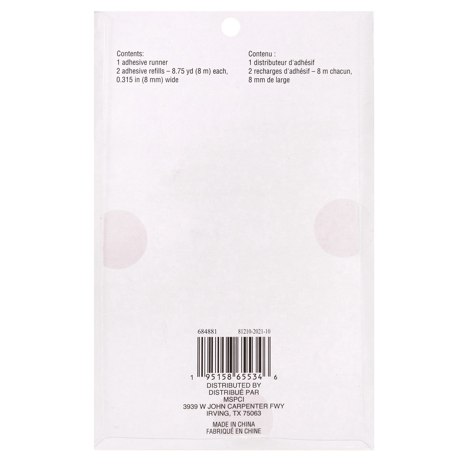 slide 2 of 4, Adhesive Runner & Refills Set By Recollections, 8.75 yd x 0.31 in