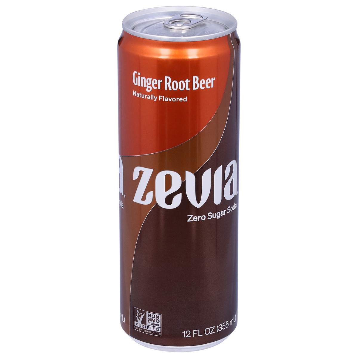 slide 7 of 9, Zevia Ginger Root Beer Zero Calorie Soda Single - 12 fl oz, 