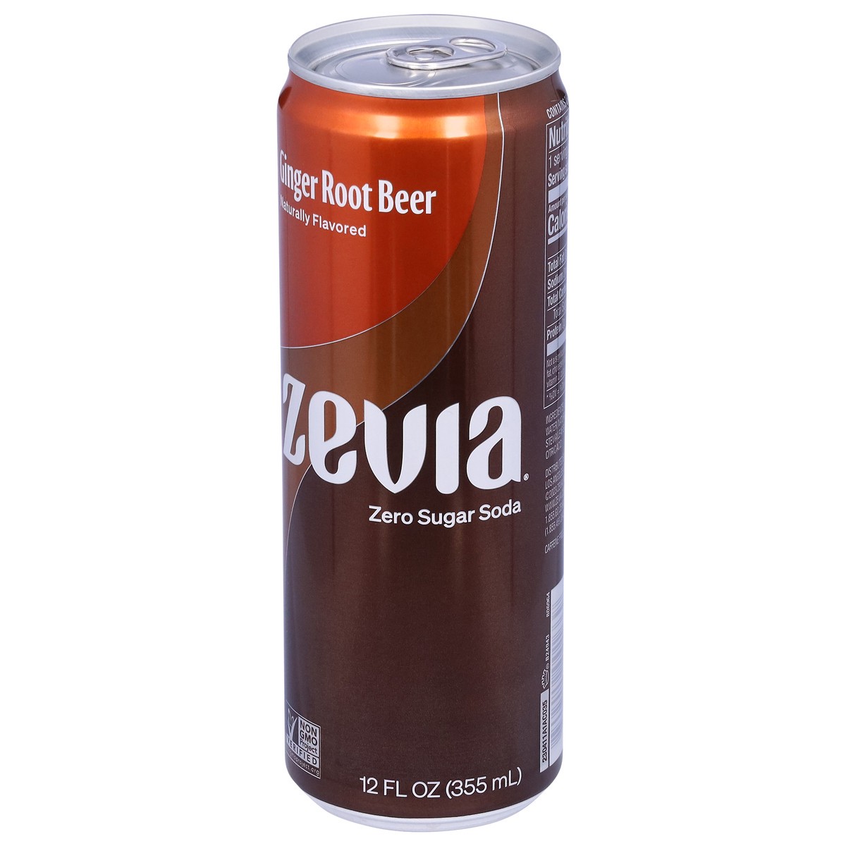 slide 6 of 9, Zevia Ginger Root Beer Zero Calorie Soda Single - 12 fl oz, 