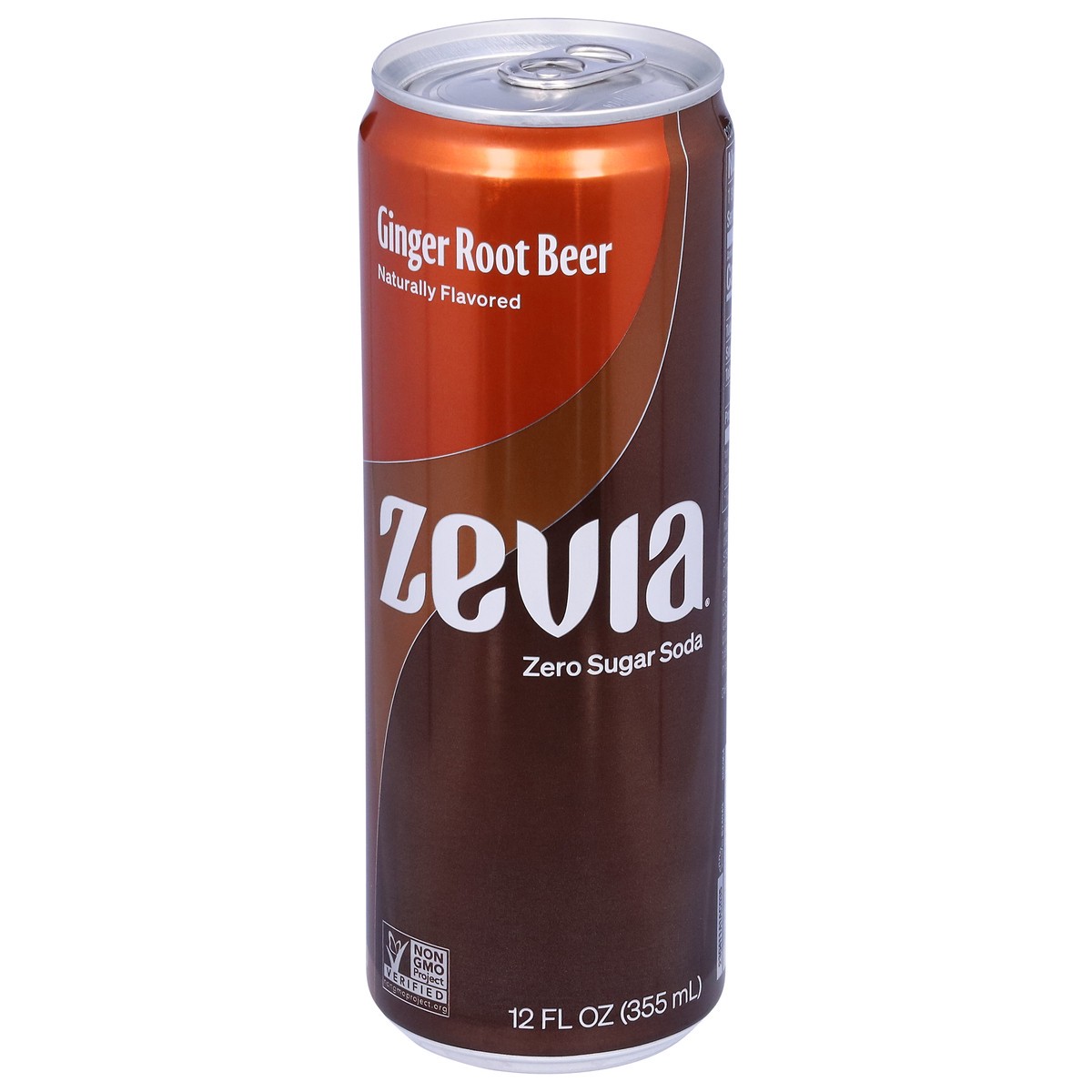 slide 1 of 9, Zevia Ginger Root Beer Zero Calorie Soda Single - 12 fl oz, 