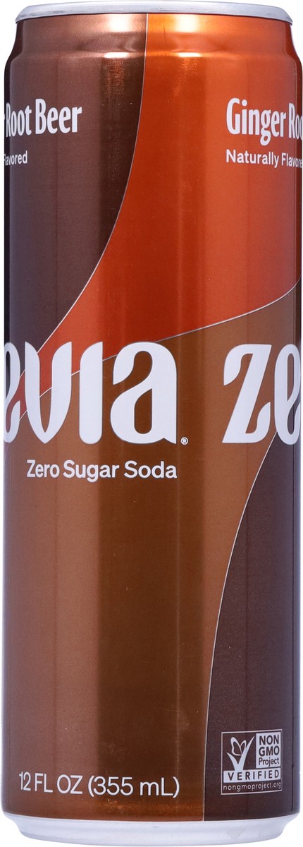 slide 4 of 9, Zevia Ginger Root Beer Zero Calorie Soda Single - 12 fl oz, 