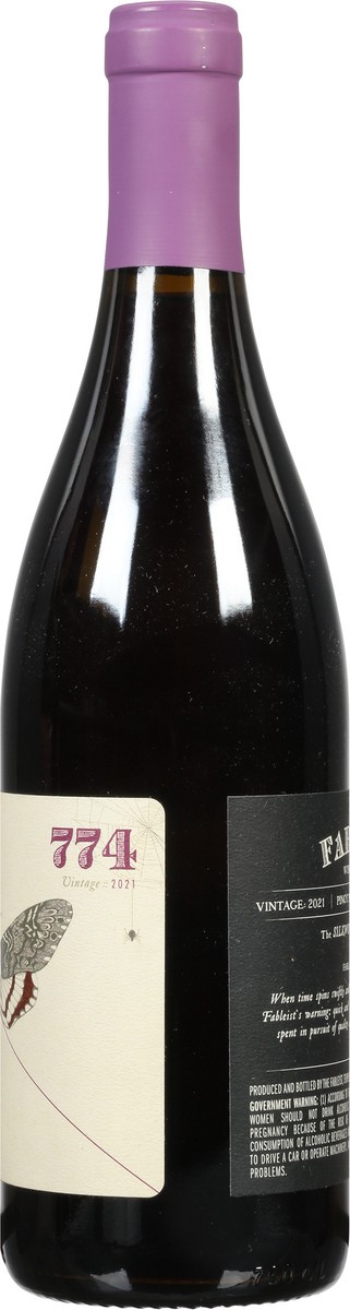 slide 9 of 9, The Fableist Pinot Noir 750 ml, 750 ml