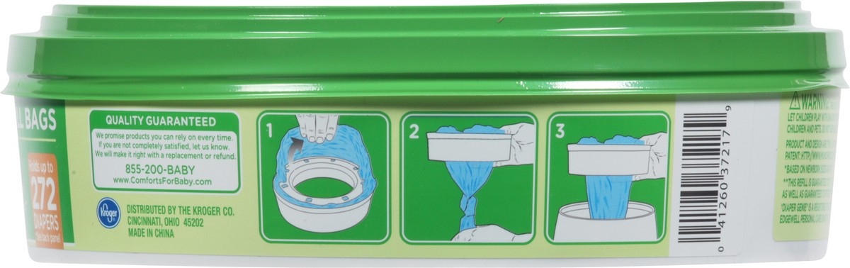 slide 6 of 9, Comforts Diaper Pail Refill Bags 1 1 ea, 1 ct