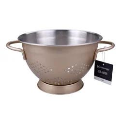 Kitchen & Table by H-E-B Stainless Steel Colander - Gold