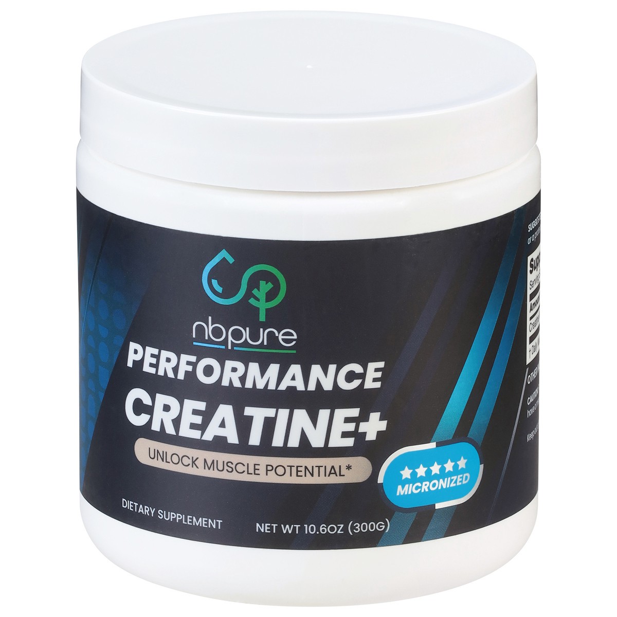 slide 3 of 4, NBPure Performance Creatine+ 10.6 oz, 10.6 oz