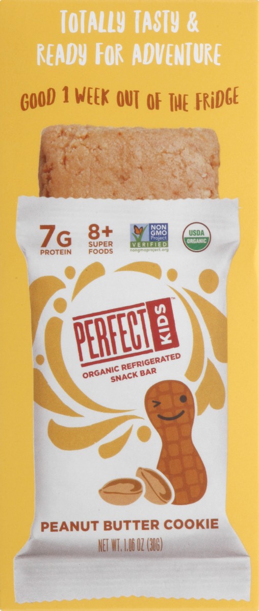 slide 7 of 9, Perfect Kids Organic Refrigerated Peanut Butter Cookie Snack Bar 5 ea, 5 ct; 1.06 oz