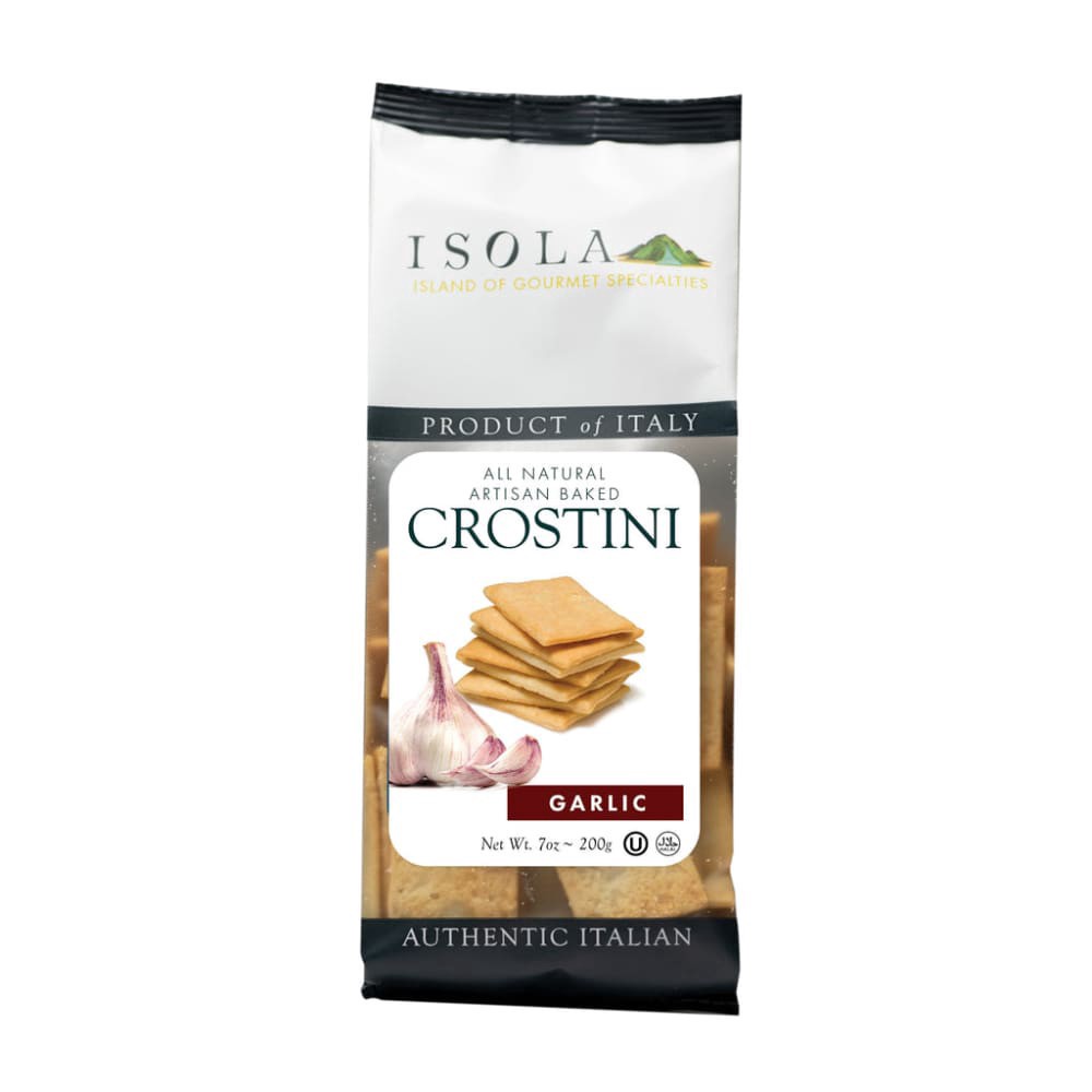 slide 1 of 2, Isola Crostini Garlic, 200 gram