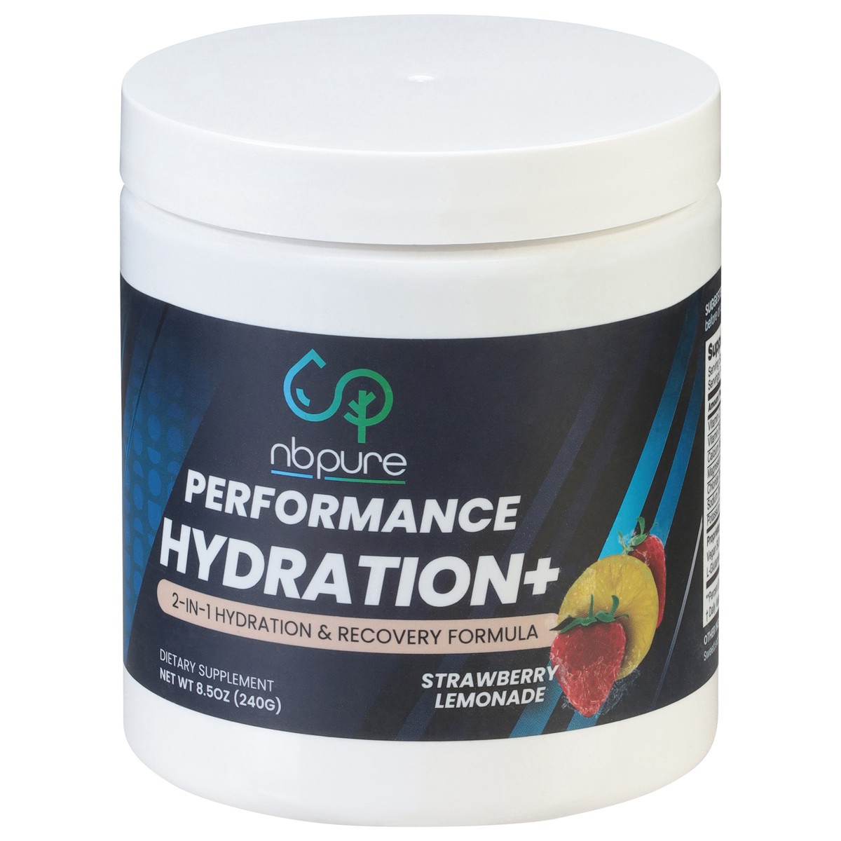 slide 3 of 4, NBPure Performance Strawberry Lemonade Hydration+ 8.5 oz, 8.5 oz