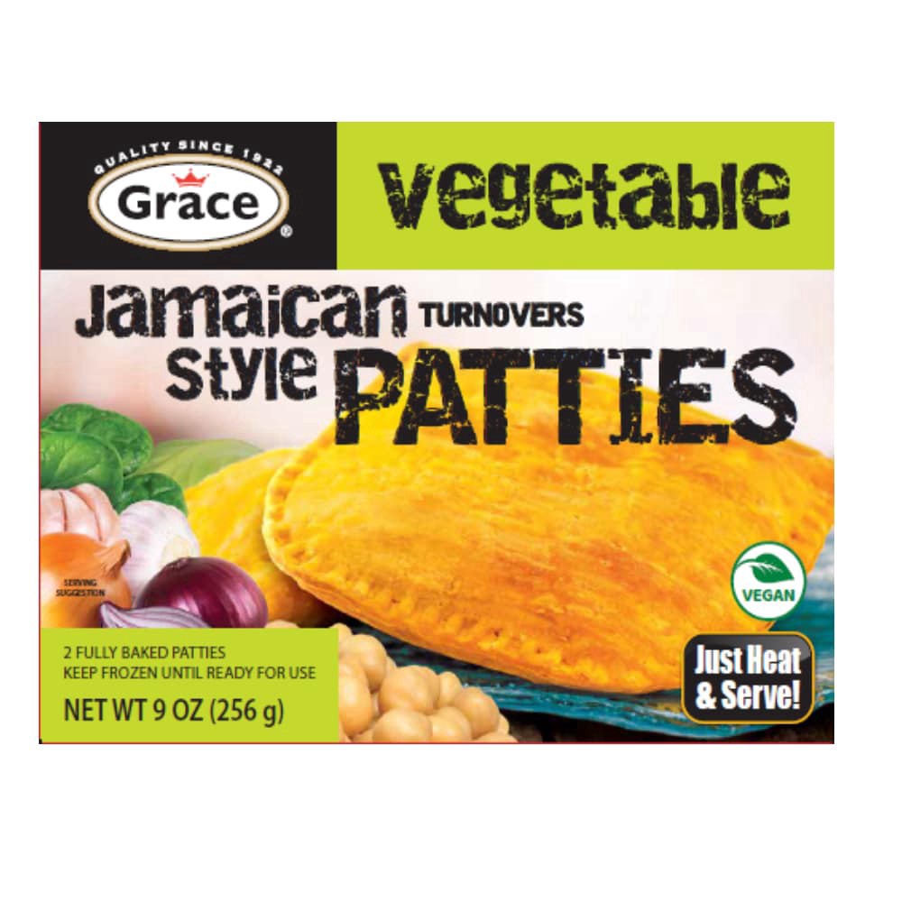 slide 1 of 2, La Fe Grace Patty Vegetable, 9 oz