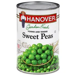 Hanover Garden Fresh Young & Tender Sweet Peas 39 oz