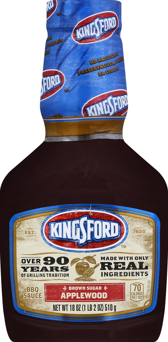 slide 2 of 2, Kingsford BBQ Sauce Brown Sugar Applewood, 18 oz