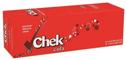 Chek 12 Pack Cola 12 fl oz Cans 