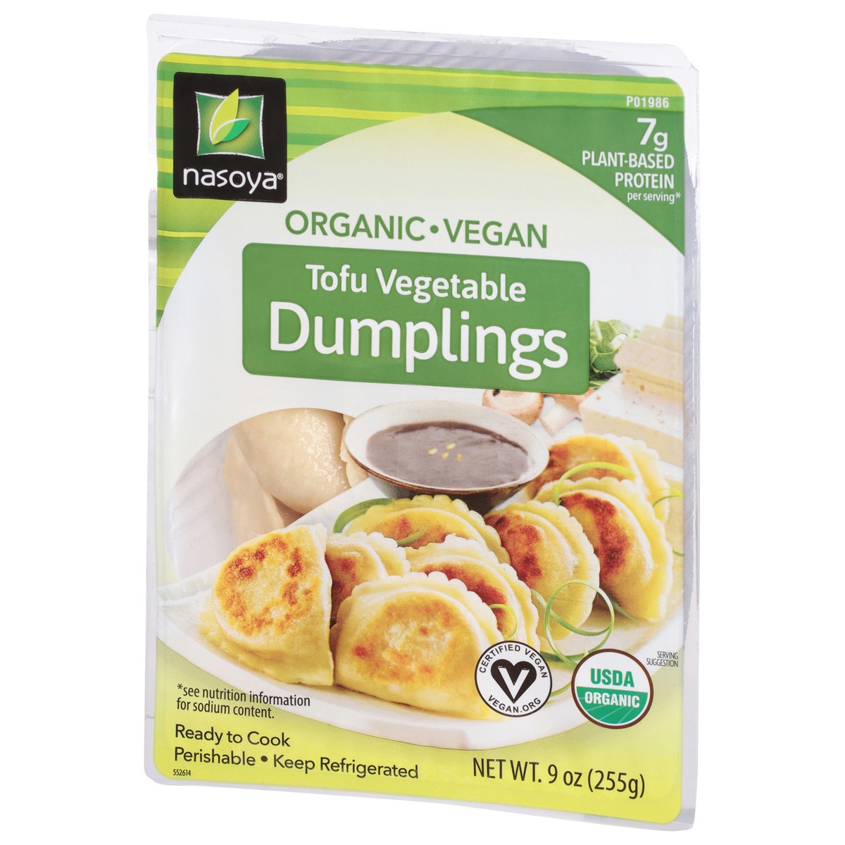 slide 4 of 9, Nasoya Organic Vegan Tofu Vegetable Dumplings - 9oz, 9 oz