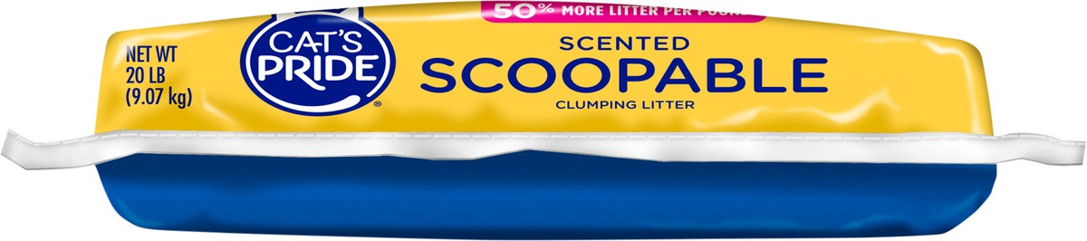 slide 10 of 12, Cat's Pride Scoopable Scented Clumping Litter 20 lbs. Bag, 20 lb