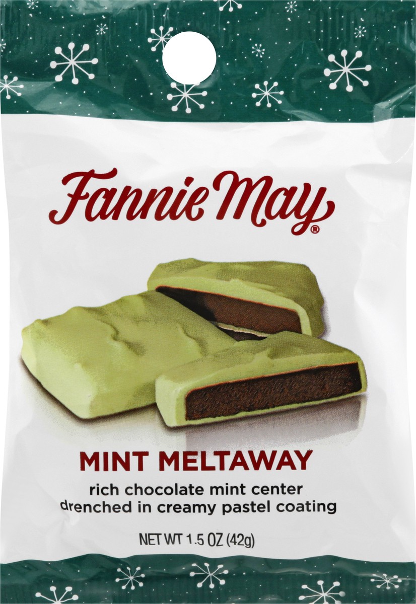 slide 2 of 12, Fannie May Mint Meltaways 1.5 oz, 1.5 oz