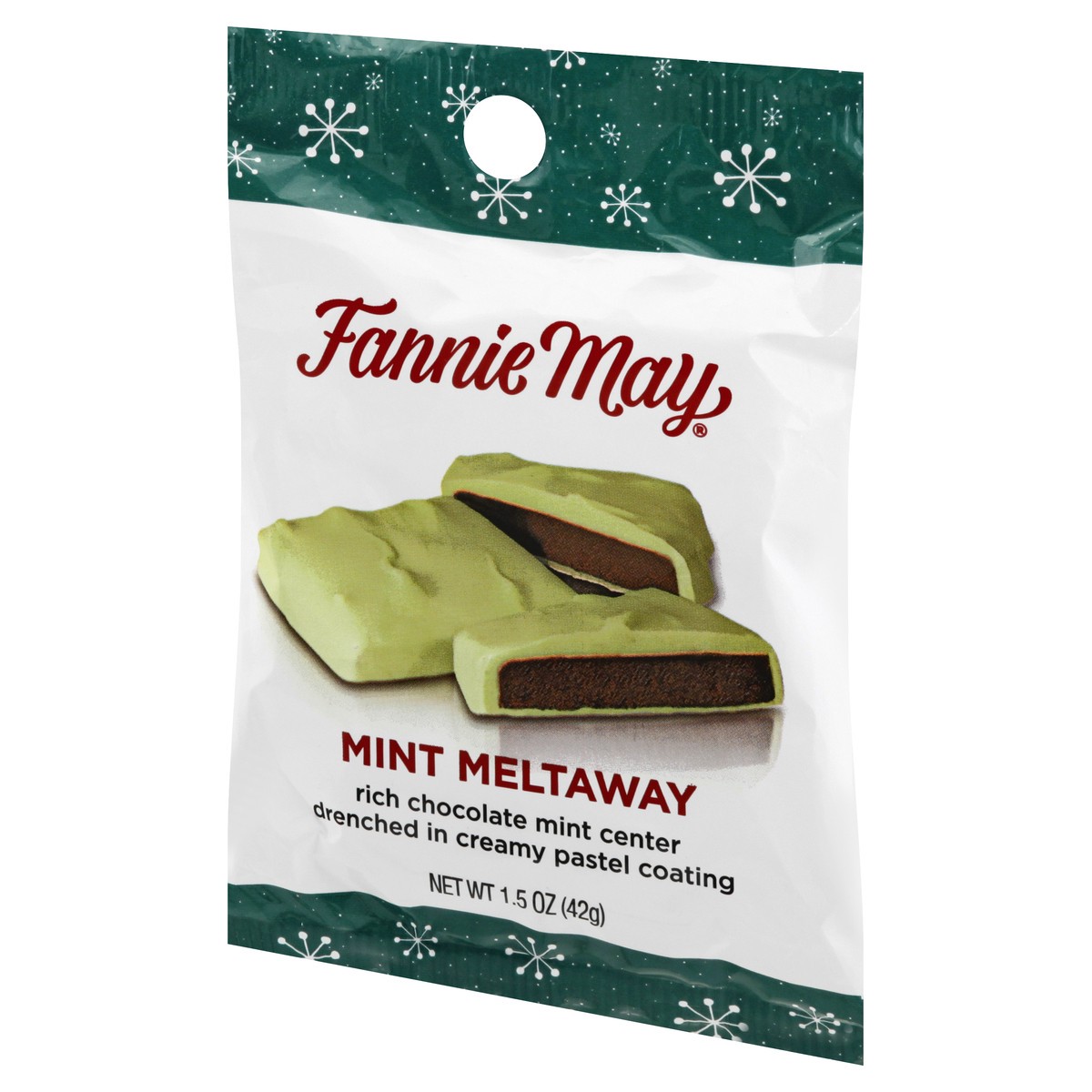 slide 3 of 12, Fannie May Mint Meltaways 1.5 oz, 1.5 oz