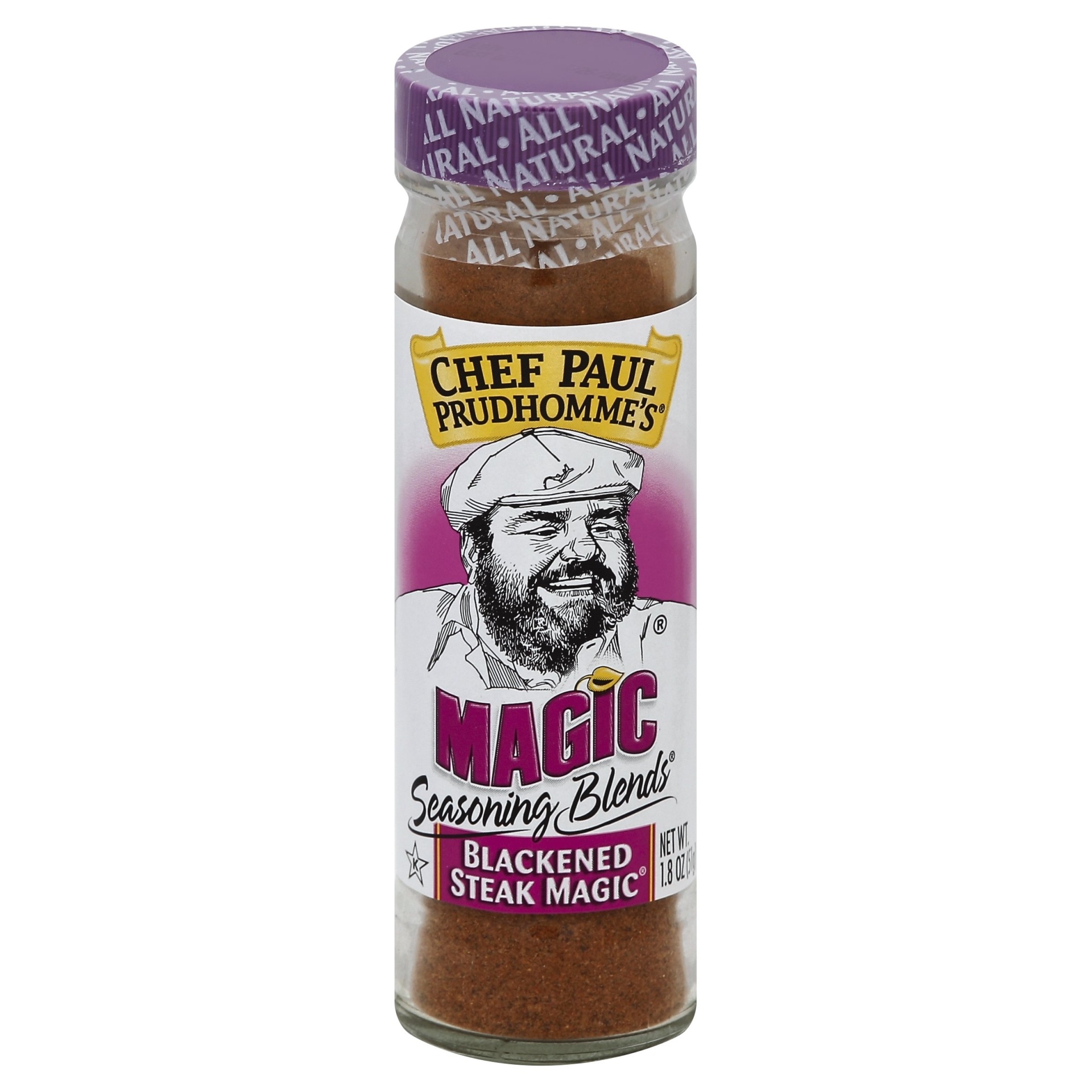 slide 1 of 9, Chef Paul Prudhomme's Magic Blackened Steak Seasoning Blends, 1.8 oz