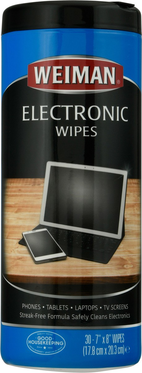 slide 1 of 4, Weiman Electronics Cleaning Wipes, 30 ct