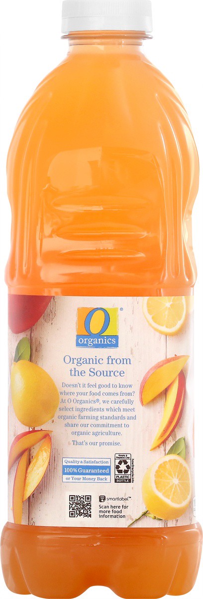 slide 8 of 9, O Organics Lemonade, Organic, Mango, 64 oz