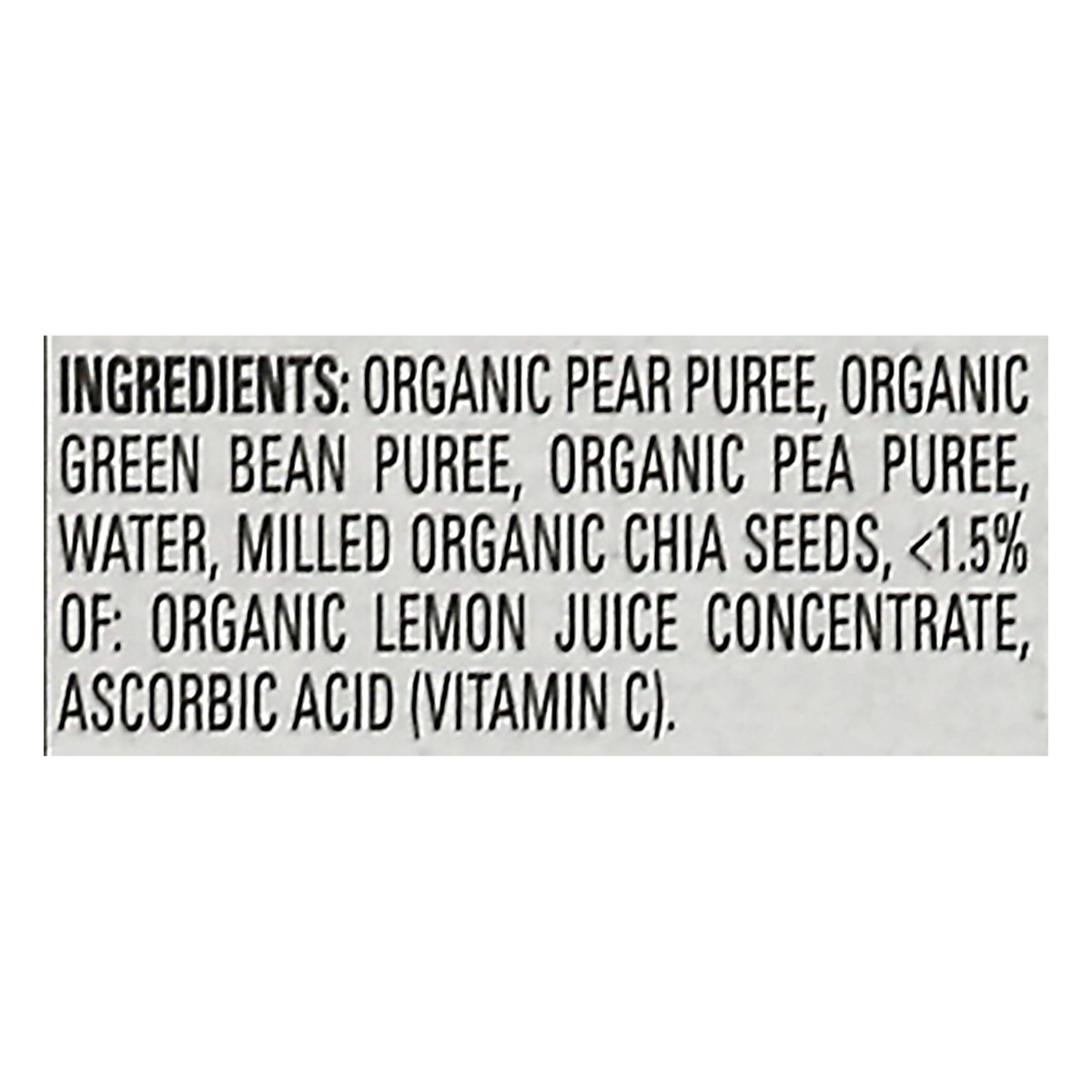 slide 11 of 12, Happy Tot Organics Super Foods 4 (Tots & Tykes) 4 Pack Organic Pears, Green Beans & Peas Fruit & Veggie Blend 4 ea, 4 ct
