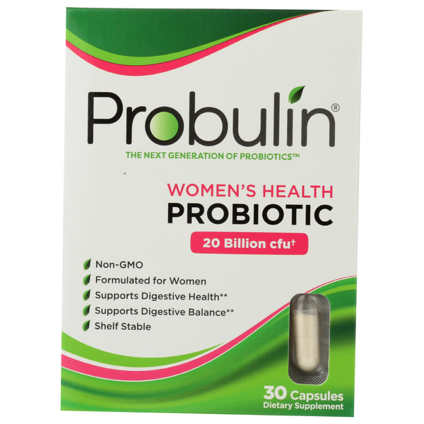 slide 1 of 1, Probulin Women's Health Probiotic, 30 ct