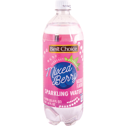 slide 1 of 1, Best Choice Mixed Berry Sparkling Water, 1 l