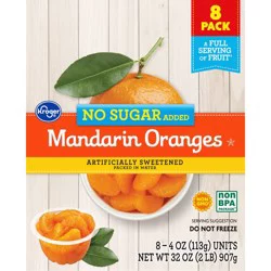 Kroger No Sugar Added Mandarin Oranges