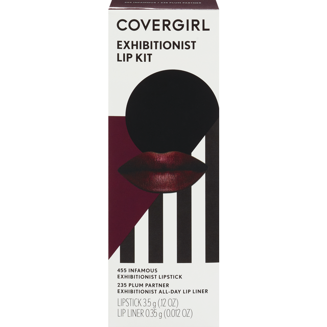 slide 1 of 1, Covergirl Infamous Exhibitionist Lip Kit, 1 ct