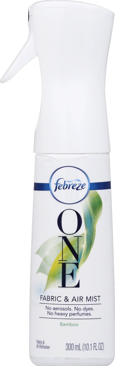 slide 1 of 7, Febreze One Fabric And Air Freshener Mist Refill, Bamboo, 10.1 fl oz