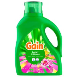 Gain Liquid Laundry Detergent 61 Loads Happy Scent 81 fl oz