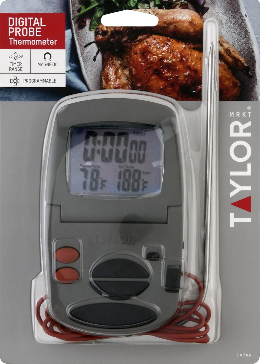slide 6 of 8, Taylor Digital Probe Thermometer 1 ea, 1 ct