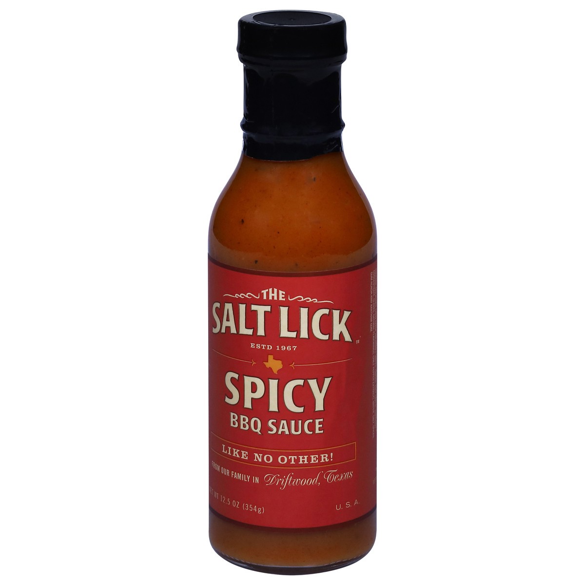 slide 8 of 15, The Salt Lick Spicy BBQ Sauce 12.5 oz, 12.5 oz