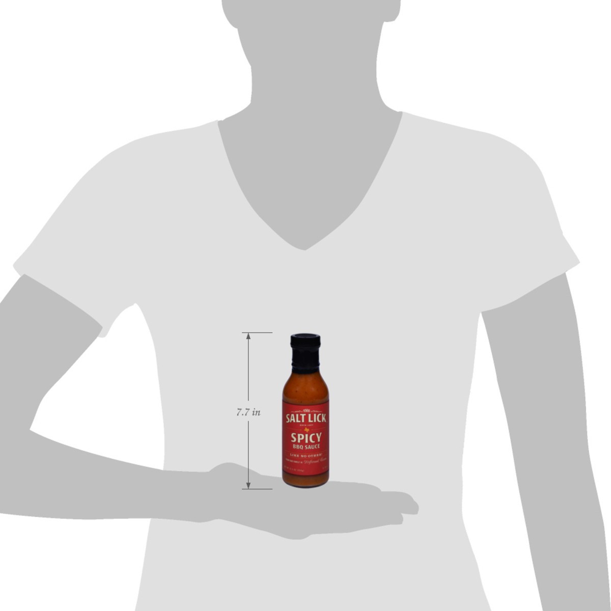 slide 13 of 15, The Salt Lick Spicy BBQ Sauce 12.5 oz, 12.5 oz