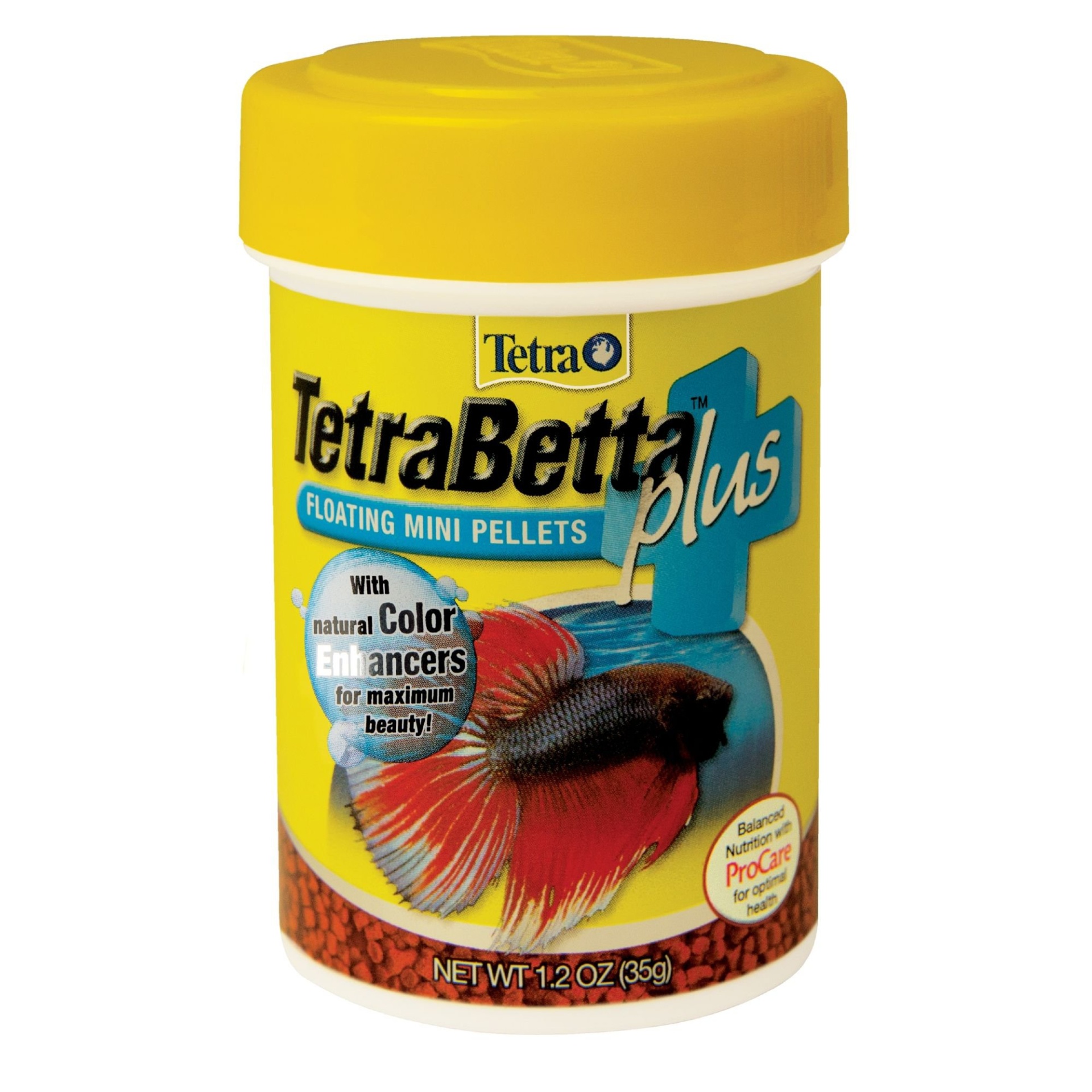 slide 1 of 1, TetraBetta Plus Floating Mini Pellets, 1.2 oz