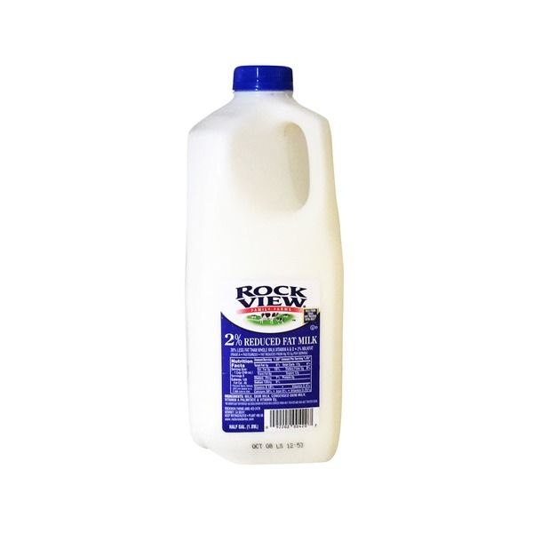 slide 1 of 1, Rockview Farms 2% Reduced Fat Milk, 64 fl oz