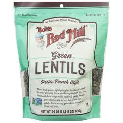 Bob's Red Mill French Style Green Lentils Petite 24 oz