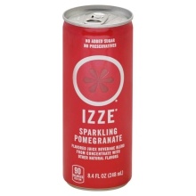 slide 1 of 1, Juice Sprklg Pomgrnte 24-8.4Flz Izze, 24 ct