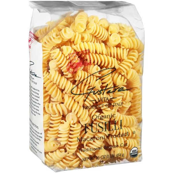 slide 1 of 1, Gustare Vita Organic Traditional Bronze Cut Macaroni Product, Fusilli, 16 oz