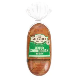 Goldminer® Bakery Jalapeno Sourdough Batard Bread, 24 oz