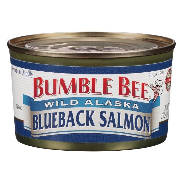 slide 1 of 8, Bumble Bee Salmon, Blueback, 7.5 oz