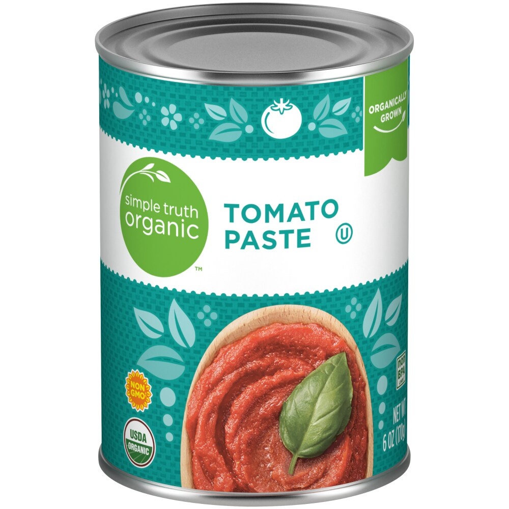 slide 1 of 1, Simple Truth Organic Tomato Paste, 6 oz